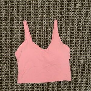 Lululemon Pink Align Crop Tank